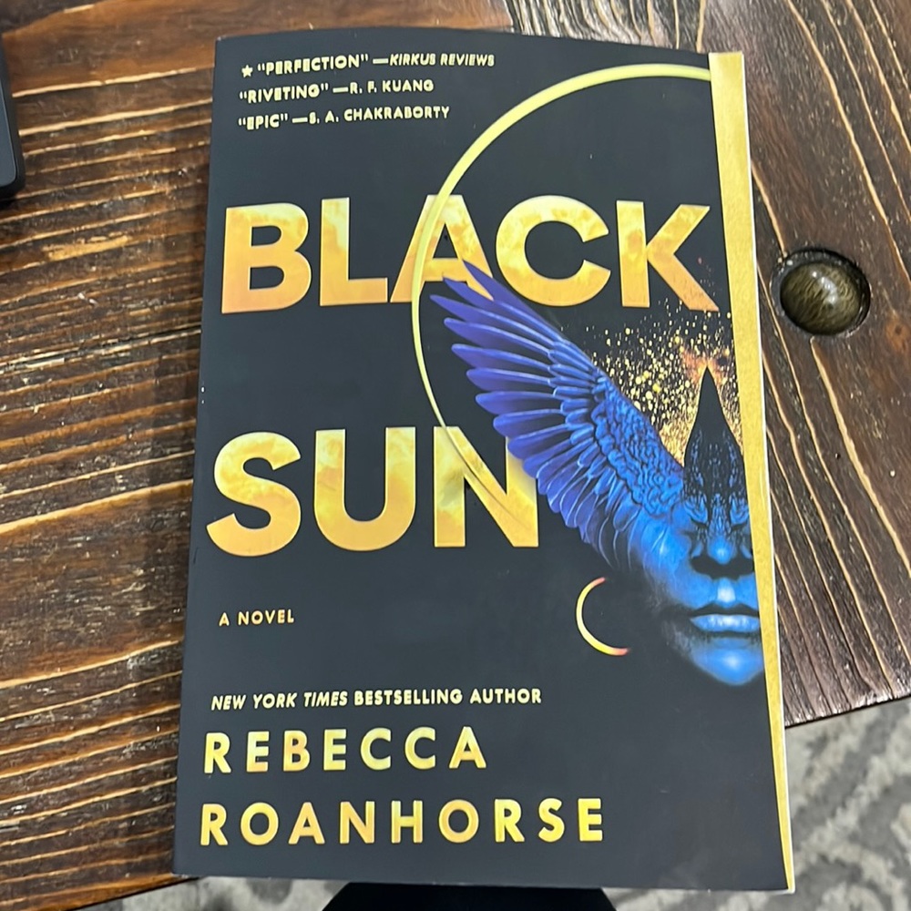 Black sun paperback book